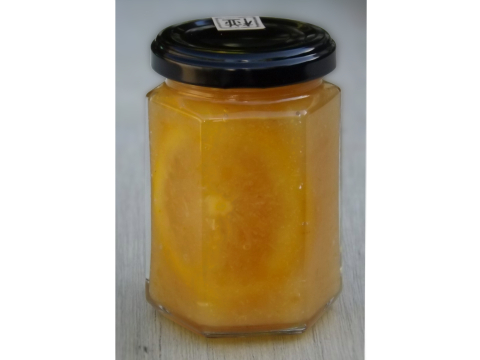 まるごと！　ゆずジャム　/　甘さ控えめ　/　(大)150ml × 3本　/　竹の飯盒入り　/　柚子ジャム