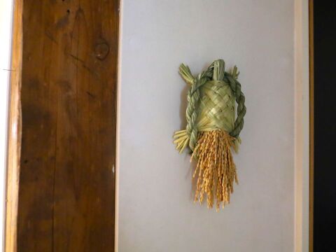 米農家の稲わらの縁起物飾り【福の亀】‐2026‐【ゲン担ぎ福袋】