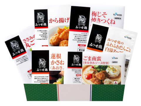 【ギフト・熨斗対応可】みつせ鶏の人気惣菜バラエティセット６品（冷凍）