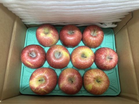 感謝お礼セール‼️とことん味にこだわりました💪😊🍎青森県産葉取らず完熟ふじ約6kg家庭用‼️