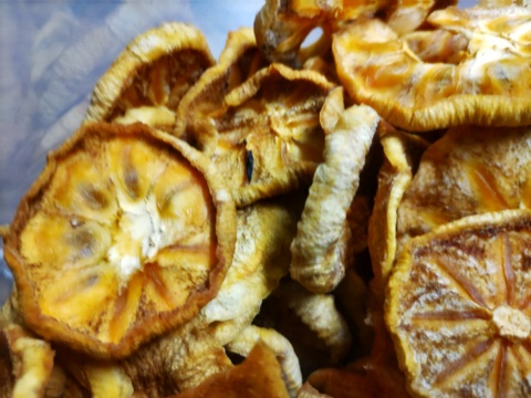 自然栽培　輪切り乾燥柿（300ｇ）