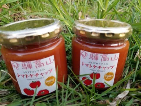【１０セット限定】飛騨高山産有機トマトを使用したトマトケチャップ