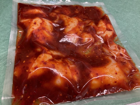 【謹製】チョゲチョッカル/白バイ貝/大3個/完全無添加の貝キムチ【冷凍】