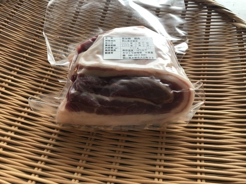 特Aクラス🏆✨イノシシ《ジビエ》【猪肉 希少❣️バラ 530g ブロック】250307−1