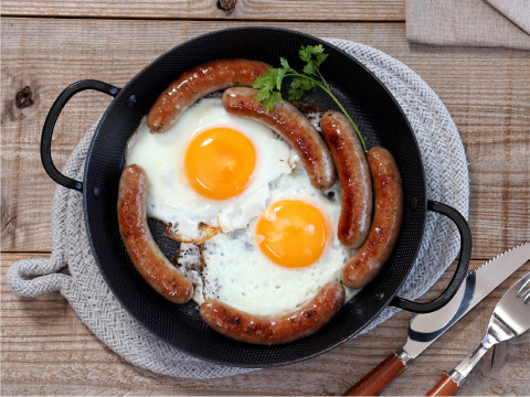 ＜セール＞熱々を食べると肉汁が溢れる、ほんのりハーブが香る「元気豚 ウインナー　150ｇ（6本入）」　【322】