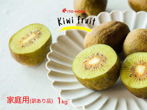 家庭用（訳あり品）キウイ［レインボーレッド］ミックスサイズ1kg 370-1rw