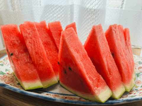 【夏ギフト】冷やして頬張る幸せの甘さ✨ふらのスイカ　マイティー（大玉）7キロ以上