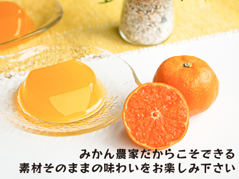 【敬老の日ギフト】蔵出しみかんゼリー8個ギフト
