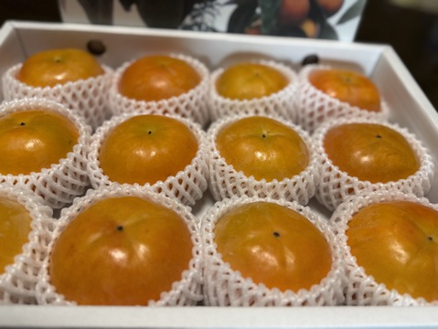 【贈答用】和歌山県産　富有柿〔2L〕【冬ギフト】12個入り