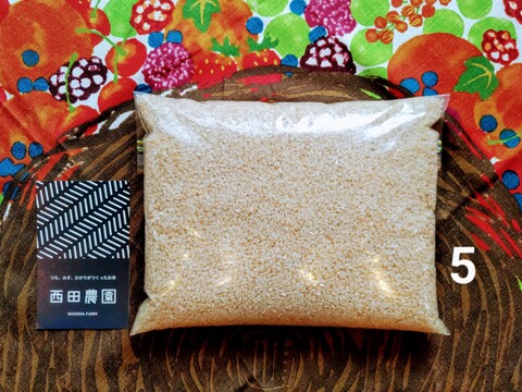 一等米【5分づき精米 2kg 】((関東・近畿・中部・東北))の方向け【メール便】特別栽培米コシヒカリ・令和5年産・有機質肥料のみ・動物性堆肥不使用・低農薬（80％以上削減）