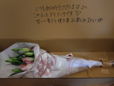 【簡易包装】 ～ダイアンサ5本束～❤大人気品種♥