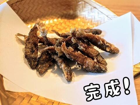 受注生産 とまらない 子岩魚の唐揚げ 140g 2個 イワナ 川魚 石川県産 食べチョク 農家 漁師の産直ネット通販 旬の食材を生産者直送