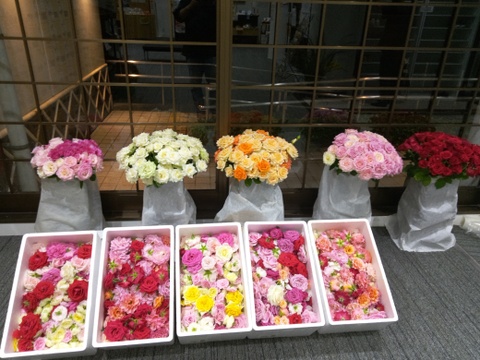 母の日特別なプレゼント！　ローズバス　薔薇風呂