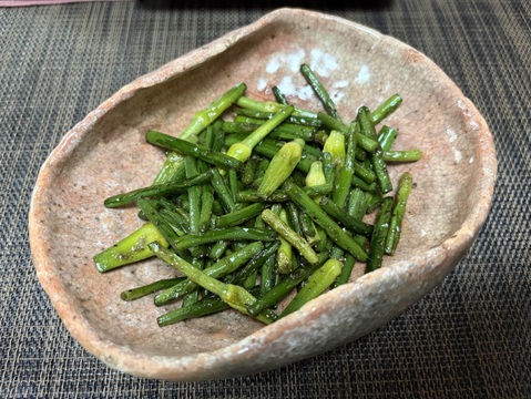 【超貴重】国産にんにくの芽　讃岐平戸　500g
