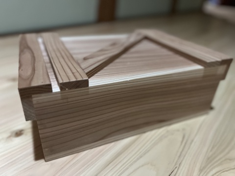 【2025予約受付】花御所柿　最高級品　大工の作る杉の箱入り