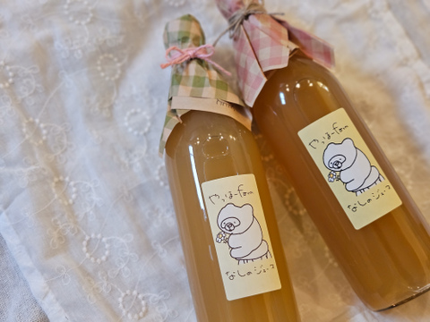 梨の甘さをそのまんま！なしのジュース720mℓ×2本セット