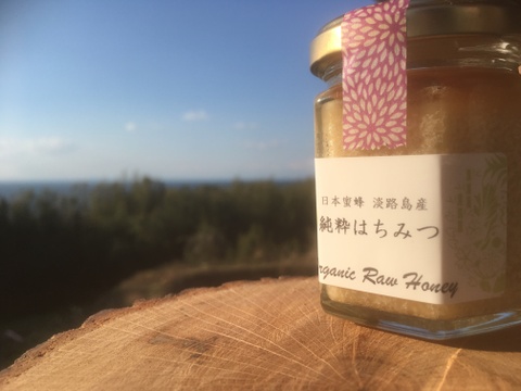 日本蜜蜂の生はちみつ(垂れ蜜、非加熱、淡路島産)1瓶