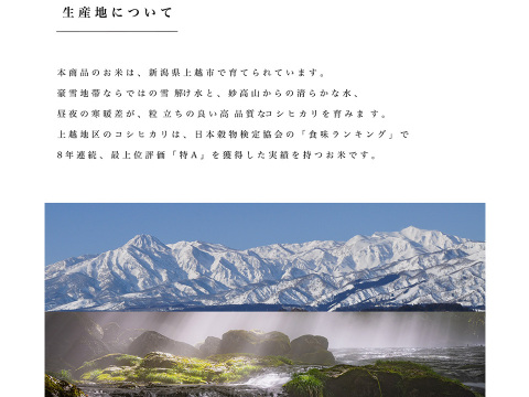 新潟県産コシヒカリ,和泉,20kg,令和7年新米,【受注後精米・農家直売】