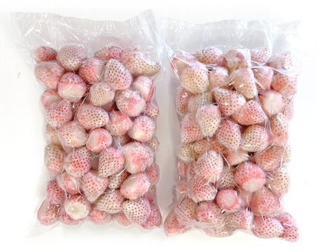 冷凍いちご（白いちご淡雪）1.6kg（800g×2袋）【お菓子、ジャム作りに】