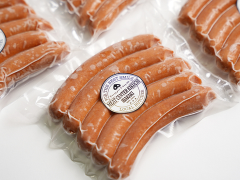 歯ごたえ最高！10％の希少厳選豚「だいじょ豚」粗びきソーセージ5袋