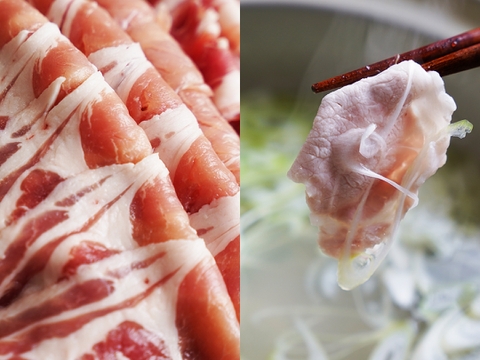 【とろける旨み】だいじょ豚しゃぶしゃぶセット合計700g(ロース300g バラ200g×2)｜自社育成の品質 プロも選ぶ味をご家庭で