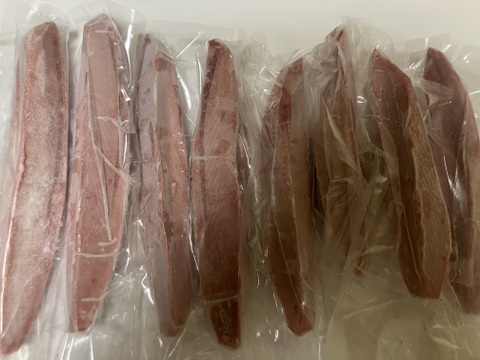 【訳あり】船上急速凍結鰹赤身刺身用16節