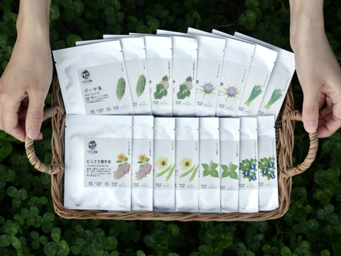 【初回限定BOX】8種の野菜茶セット