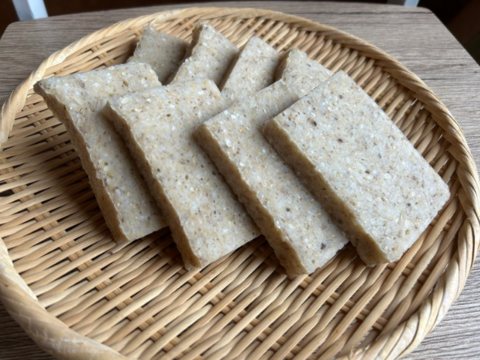 奥出雲産自然栽培玄米餅(220g前後×2袋)