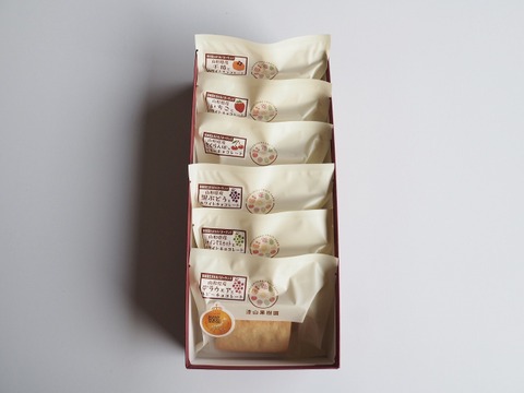 new!!【ギフトや手土産に】さくらんぼのバターサンド入　バターサンド6種6個