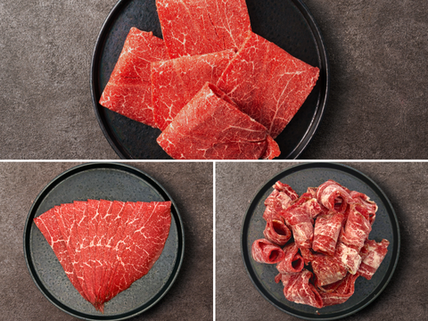【家計応援＊30％OFF】［～6/21まで］アレンジ豊富！スライス肉料理食べ比べセット（900g）
