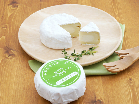 【信州産】やぎさんのミルクで作る白カビチーズ（ファルカディーレ）
