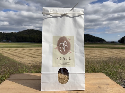 【令和7年新米】環境保全米ゆうだい21 玄米5kg
