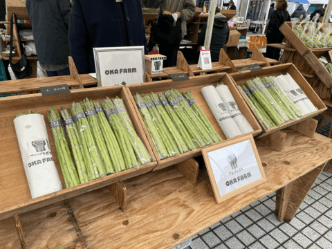 春の野菜💫朝穫りアスパラガス💫収穫したその日に発送( 2Lサイズ ・1kg )
