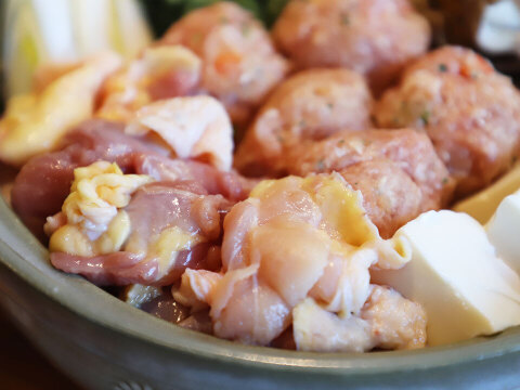 【冬ギフト】特撰シャモ鍋セット 青森シャモロック 地鶏鍋セット（シャモロックスープ付） 塩鍋 熨斗対応可 メッセージカード対応可