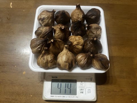 売り切り　お値下げ価格　23 自然栽培　黒にんにく 人気　たっぷり32個
令和7年度新物　食べやすくて美味しい