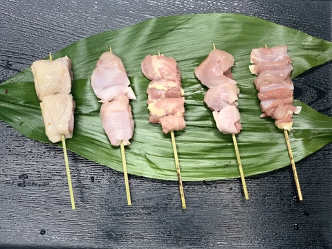 超希少部位 安曇野地鶏焼き鳥5種の上もも部位10本セット 特製タレ 鍋煎り塩付 長野県産 食べチョク 農家 漁師の産直ネット通販 旬の食材を生産者直送