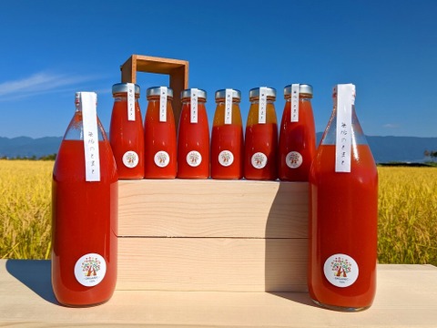 全ジュース飲み比べ　3種セット(自然農法の有機トマト100％)