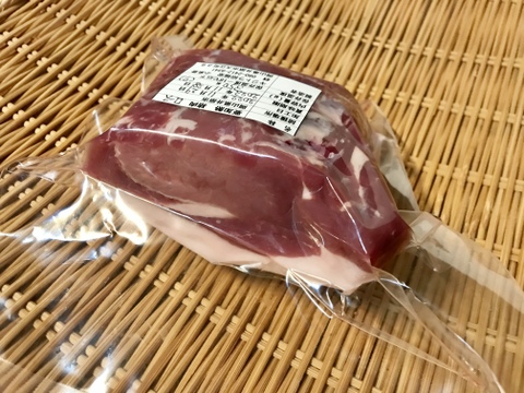 特Aクラス✨イノシシ《ジビエ》【猪肉 ロース 350g ブロック】221129-7