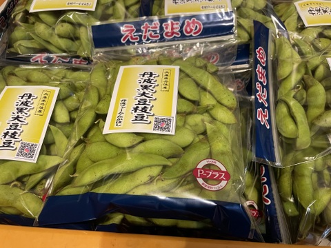 兵庫県丹波産【丹波黒大豆枝豆】お味見300ｇ いよいよご予約開始！！ 収穫後順次発送◎鮮度保持袋使用 令和6年度 丹波黒枝豆 さや300ｇ1袋