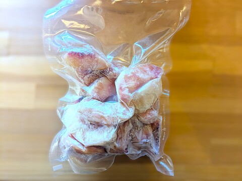 スムージーにぴったり！フルプロ農園の【冷凍もも】1kg (200g×5袋) 信州桃を凍らせてみました#NKF00010