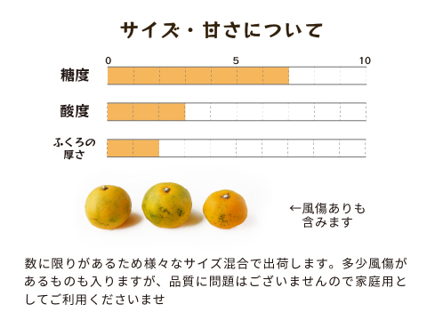ゆら早生（みかん）5kg家庭用｜和歌山生まれの極早生みかんの最高傑作