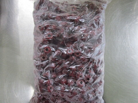 沖縄産ローゼル果実（ハイビスカス）種抜き冷凍　1㎏×2袋
