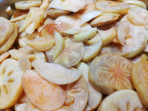 自然栽培　輪切り乾燥柿（300ｇ）