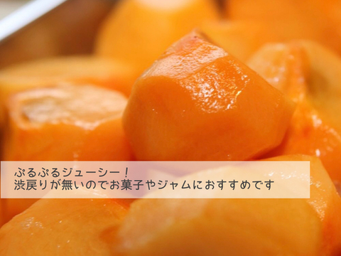 今季最終・富山の四谷柿（よたんがき）ご家庭用2.5kg前後