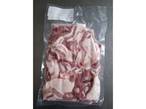 ジビエ【オスイノシシ】バラ　ブツ切り　370g