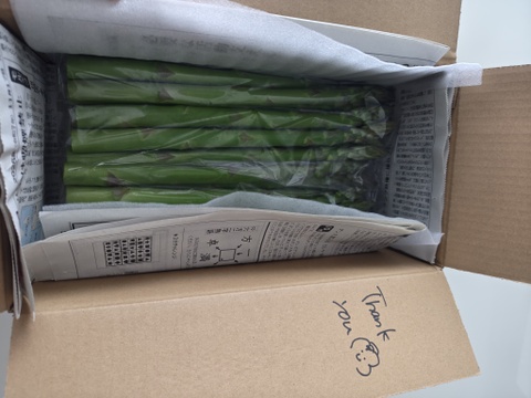 【数量限定】春芽★根本まで柔らかいジュワっと甘アスパラ！長野県産（太めLサイズ1kg）