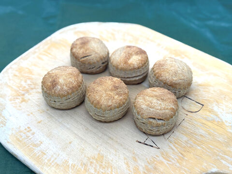 全部有機！Sweets㊲：穂叶ビスケット：食べる人の健康を考えた有機JAS対応穂叶（ホット）ビスケット×6