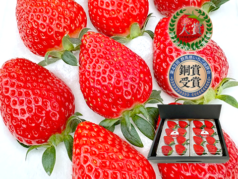 【ギフト・贈答用】甘味とコクのバランス良し！鮮やかな赤色いちごのよつぼし
