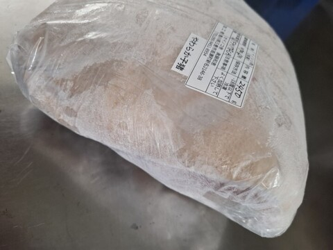 仔イノシシ【皮付き・骨付き】【丸焼き用　半身】2450g