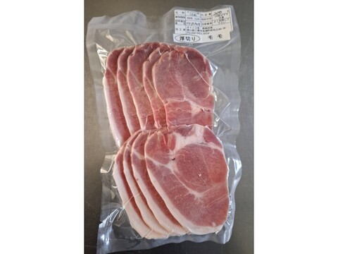 ジビエ 【オスイノシシ】モモ　厚切りスライス　200g